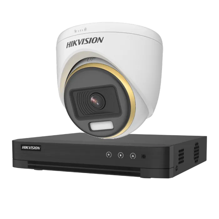 Разом дешевше Hikvision iDS-7204HUHI-M1/T + DS-2CE70DF3T-PF