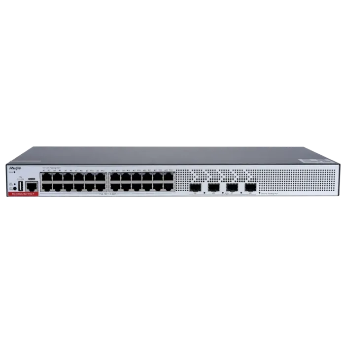 Комутатор 24 порти керований Ruijie RG-CS83-24GT4XS-P L3 POE
