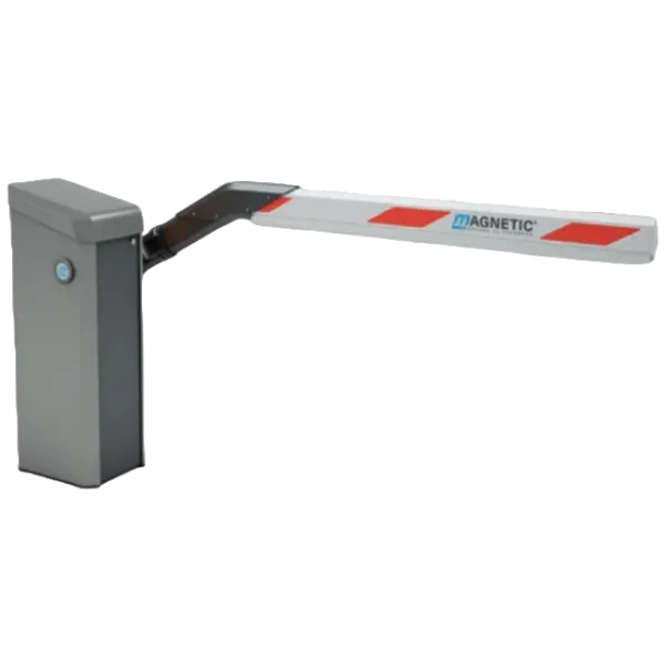 Шлагбаум Magnetic без стріли (лівий проїзд) сірий алюміній PARKING PRO-LA00010