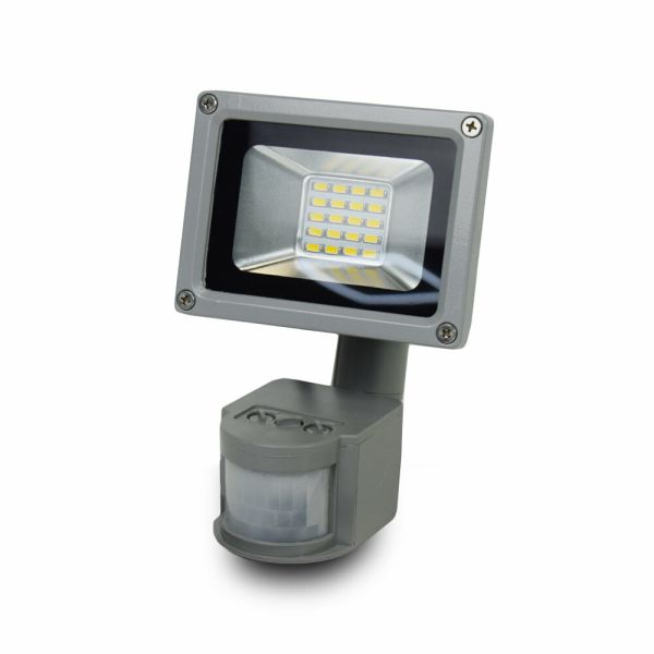 LED-прожектор Lightwell LW-10W-220PIR (розпродаж 753) з датчиком руху