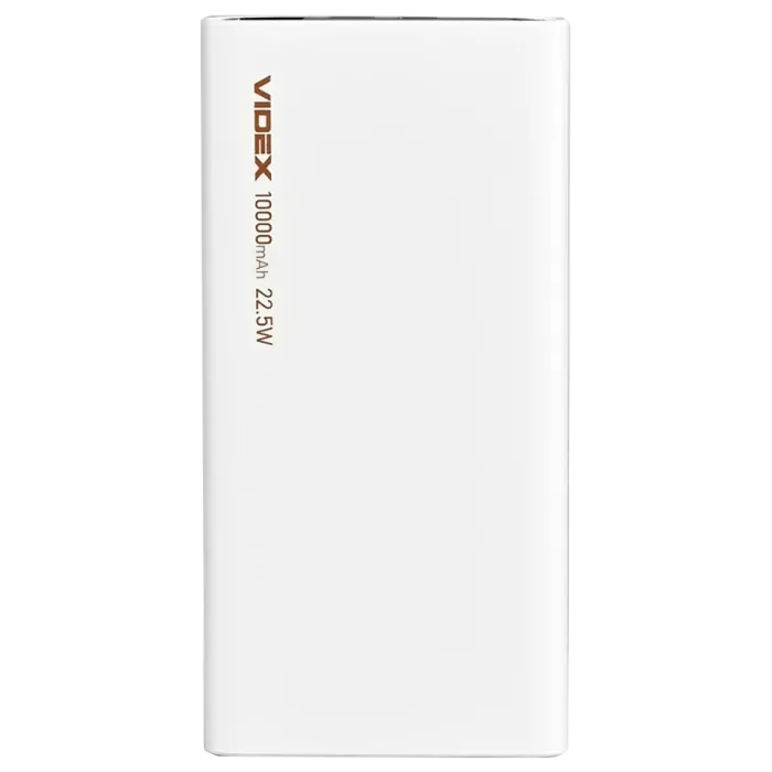Повербанк VIDEX VPB-310 22.5W White 10000mAh