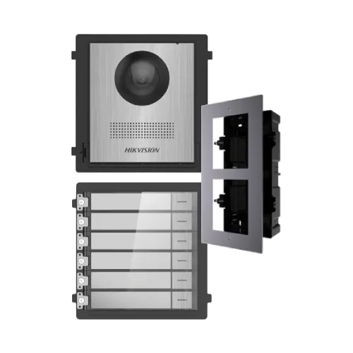 Hikvision DS-KD8003-IME1NS + DS-KD-ACF2/Plastic + DS-KD-KK/S