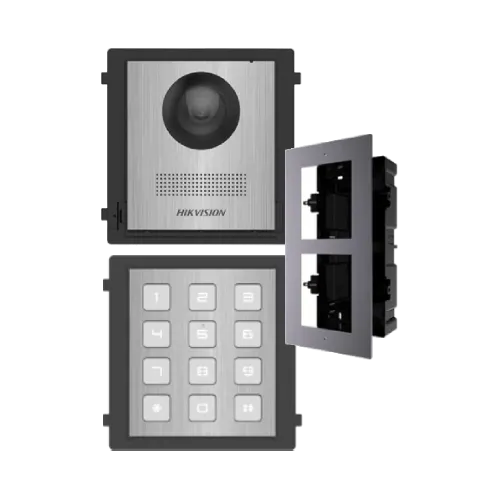 Hikvision DS-KD8003-IME1NS + DS-KD-ACF2/Plastic + DS-KD-KP/S