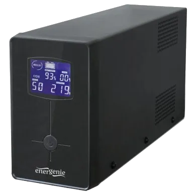 Джерело безперебійного живлення EnerGenie EG-UPS-032 850ВA апроксимована синусоїда