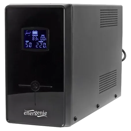 Джерело безперебійного живлення EnerGenie EG-UPS-035 2000ВA апроксимована синусоїда