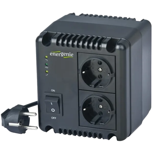Автоматичний регулятор та стабілізатор EnerGenie EG-AVR-1001 220В 1000 ВА