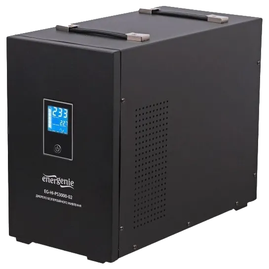 Джерело безперебійного живлення під акумулятор EnerGenie EG-HI-PS3000-02 3000ВА чиста синусоїда