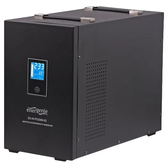 Джерело безперебійного живлення під акумулятор EnerGenie EG-HI-PS5000-02 5000ВА чиста синусоїда