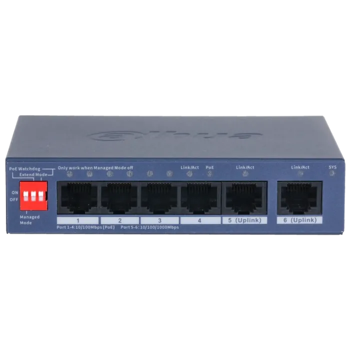 Dahua DH-CS4006-4ET2GT-36 PoE