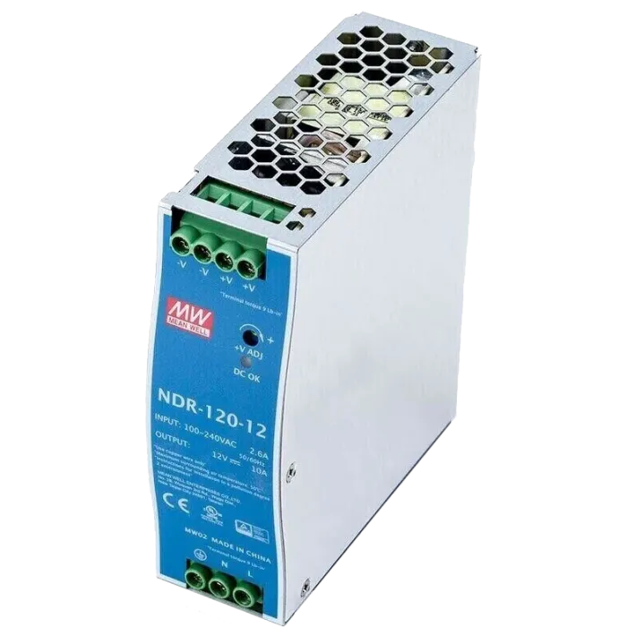 Блок живлення Mean Well NDR-120-12 120Вт 10A 12В на DIN-рейку