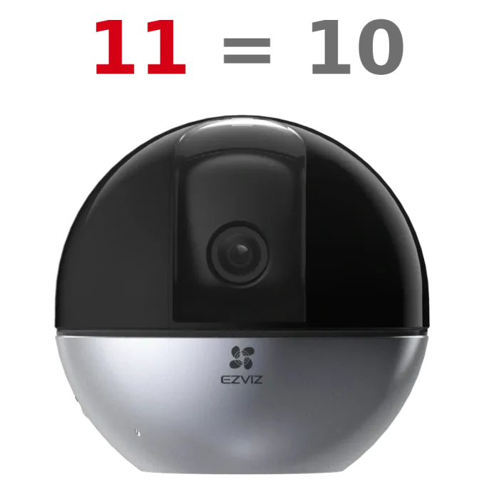 Комплект Ezviz E6 (5W2F,4mm cs-e6) Wi-Fi