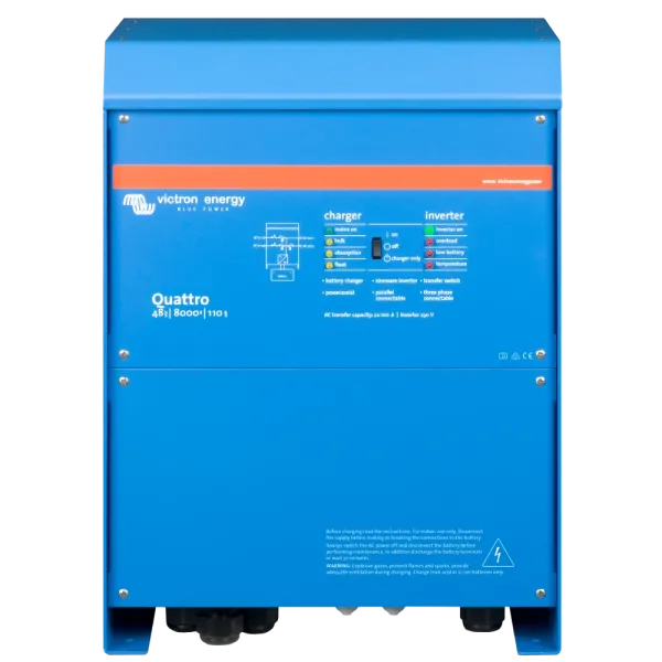 Інвертор VictronEnergy Quattro 48/15000/200-100/100 однофазний