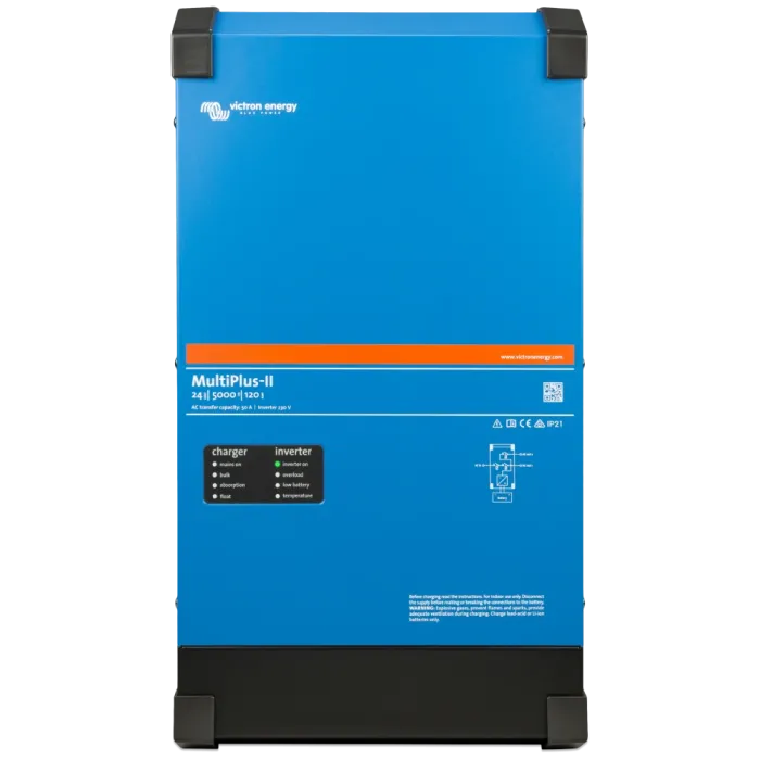 Інвертор VictronEnergy MultiPlus-II 24/5000/120-50 однофазний чиста синусоїда