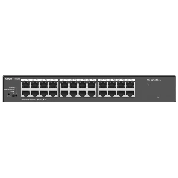 Комутатор 24 порти некерований Ruijie Reyee RG-ES124G-L