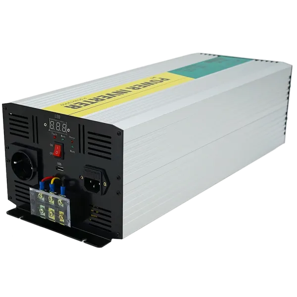 Інвертор напруги 12V/220V, 4000W з правильною синусоїдою RITAR RSCU-4000
