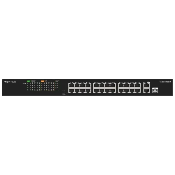 Комутатор 26 портів некерований Ruijie Reyee RG-ES126FGS-LP PoE