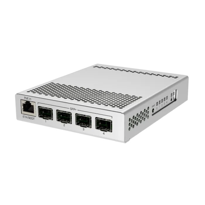 Комутатор 5 портів керований MikroTik CRS305-1G-4S+IN