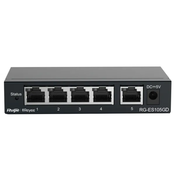 Комутатор 5 портів некерований Ruijie Reyee RG-ES105GD