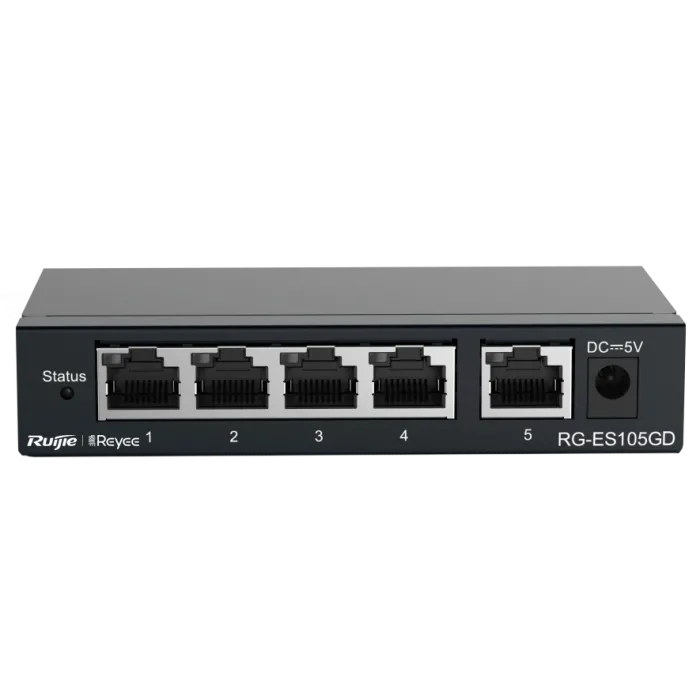 Комутатор 5 портів некерований Ruijie Reyee RG-ES105GD