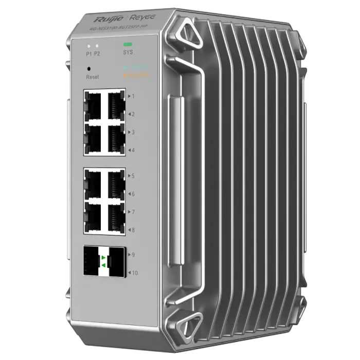 Комутатор 10 портів керований Ruijie RG-NIS3100-8GT2SFP-HP