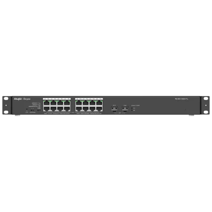 Комутатор 18 портів некерований Ruijie Reyee RG-ES118GS-P-L PoE