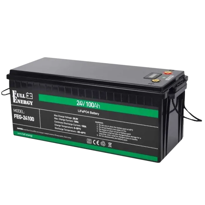 Акумулятор LiFePO4 24В 100А•г Full Energy FEG-24100 LiFePO4