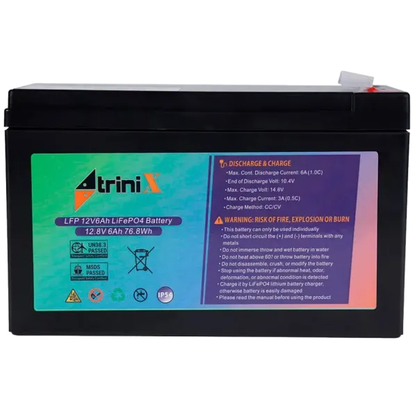Акумуляторна батарея TRINIX LFP 12V6Ah LiFePo4