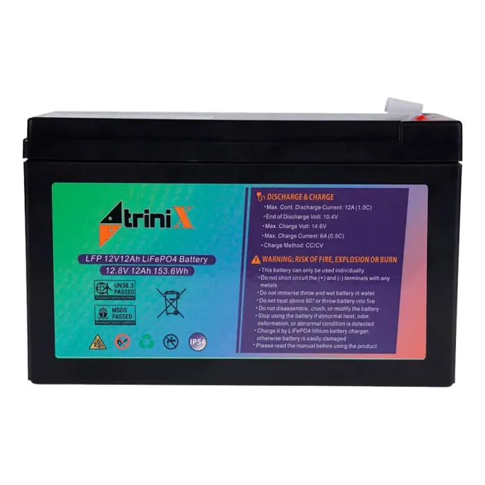 Акумуляторна батарея TRINIX LFP 12V12Ah LiFePo4