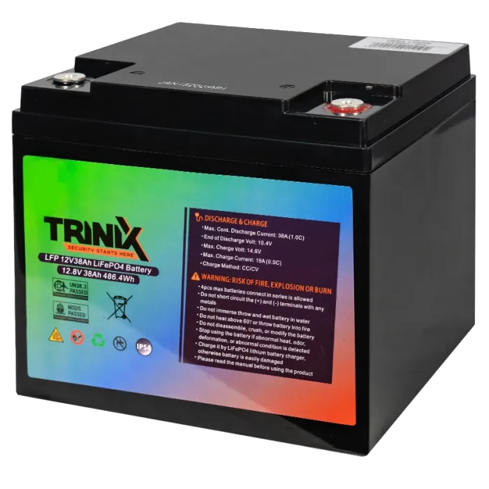 Акумуляторна батарея TRINIX LFP 12V38Ah LiFePo4