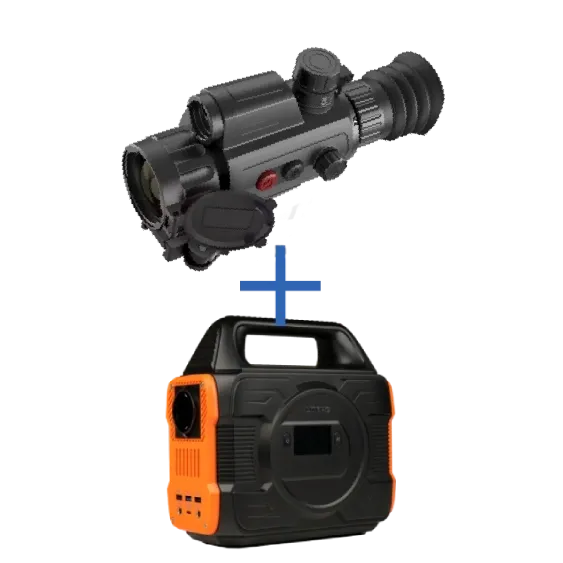 Тепловізор та зарядна станція AGM Varmint LRF TS35-384 + UTEPO UPS300