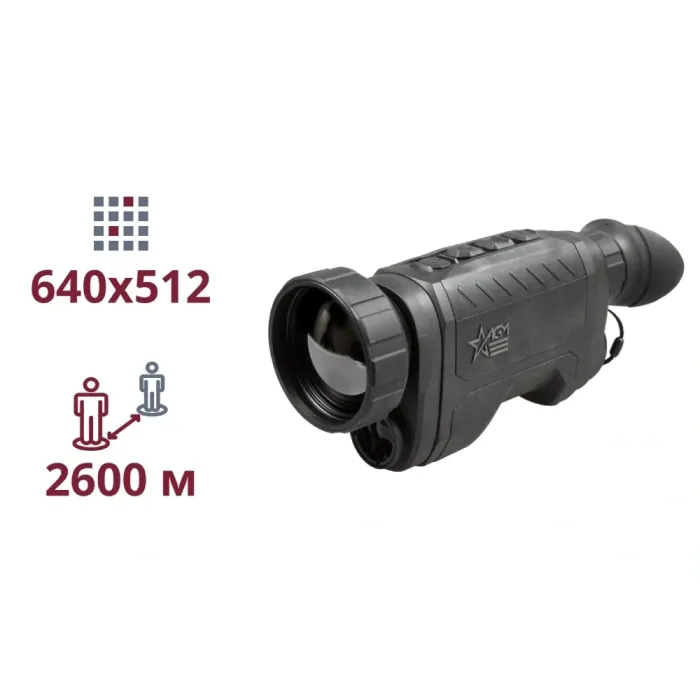 Тепловізійний монокуляр AGM ReachIR LRF 50-640