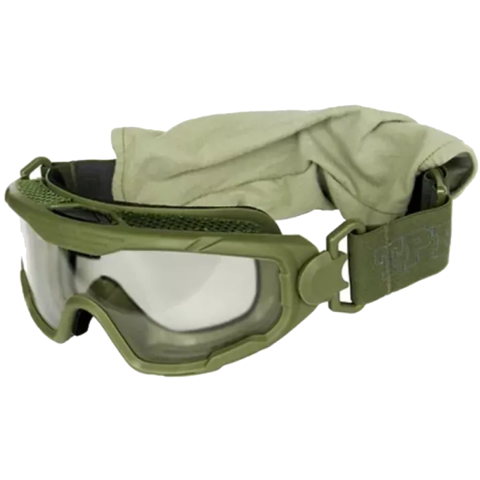 Окуляри-маска захисні балістичні колір Olive Green "Тревікс"