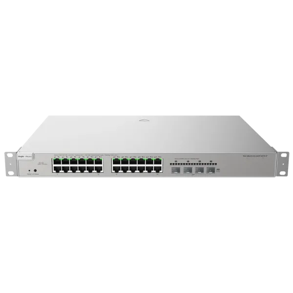 Комутатор 24 порти керований Ruijie Reyee RG-NBS5100-24GT4SFP-P POE L3