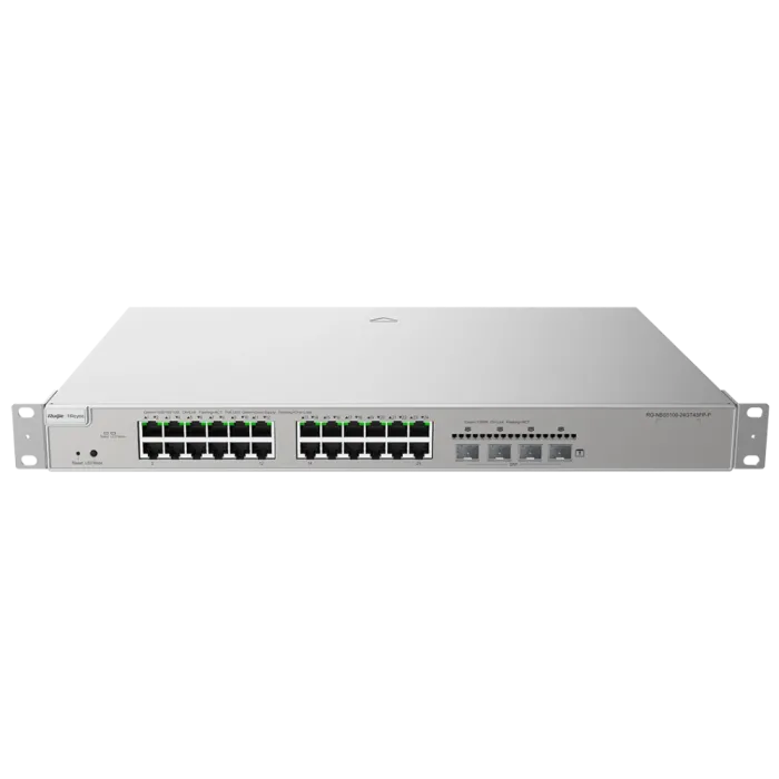 Комутатор 24 порти керований Ruijie Reyee RG-NBS5100-24GT4SFP-P POE L3