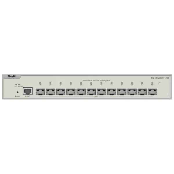 Комутатор 12-портовий 10G SFP+ керований L3 Ruijie Reyee RG-NBS5500-12XS