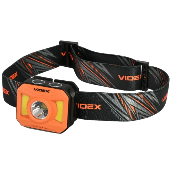 Налобний світлодіодний ліхтарик VIDEX VLF-H085-OR 400Lm 5000K