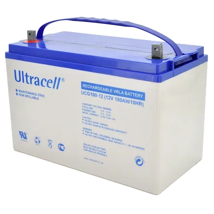 Свинцево-кислотна акумуляторна батарея Ultracell UCG100-12 100А•г 12В гелева