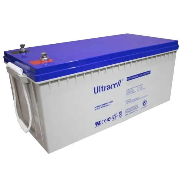 Свинцево-кислотна акумуляторна батарея Ultracell UCG200-12 12В 200А•г гелева