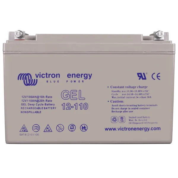 Свинцево-кислотна акумуляторна батарея Victron Energy Gel 12-110 110A•г 12В гелева