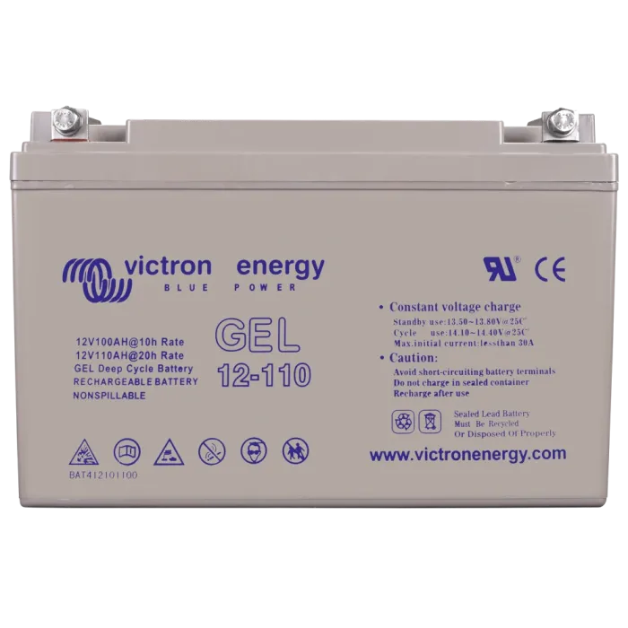 Свинцево-кислотна акумуляторна батарея Victron Energy Gel 12-110 110A•г 12В гелева