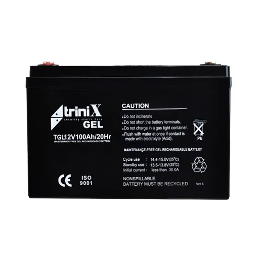 Акумулятор 12В 100А/год гелевий Trinix TGL12V100Ah/20Hr