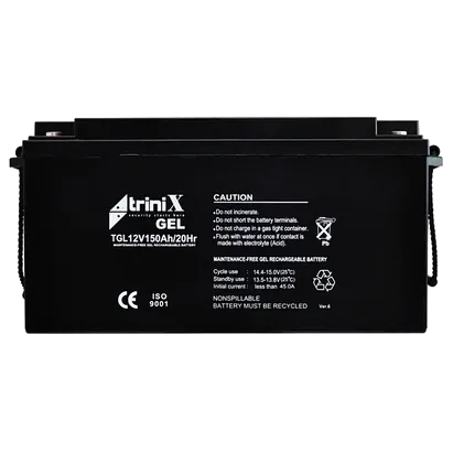 Акумулятор гелевий 12В 150А•год Trinix TGL12V150Ah/20Hr