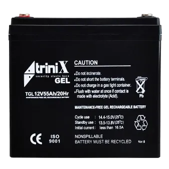 Акумулятор гелевий 55 А•г Trinix 12В
