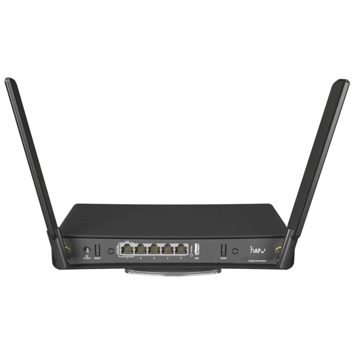 Wi-Fi роутер MikroTik hAP ax³ (C53UiG+5HPaxD2HPaxD) WiFi 6
