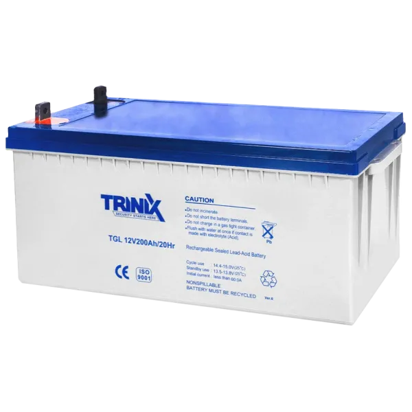 Акумуляторна батарея 12В 200А•год Trinix TGL12V200Ah/20Hr