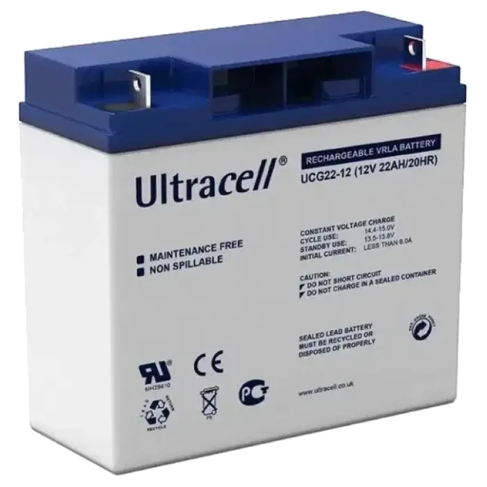 Акумуляторна батарея Ultracell UCG22-12 12V/22Ah