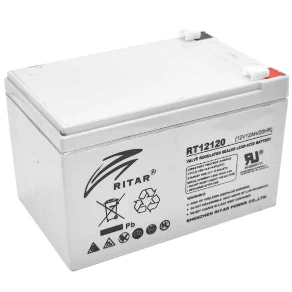 Акумуляторна батарея AGM RITAR RT12120B 12V 12Ah