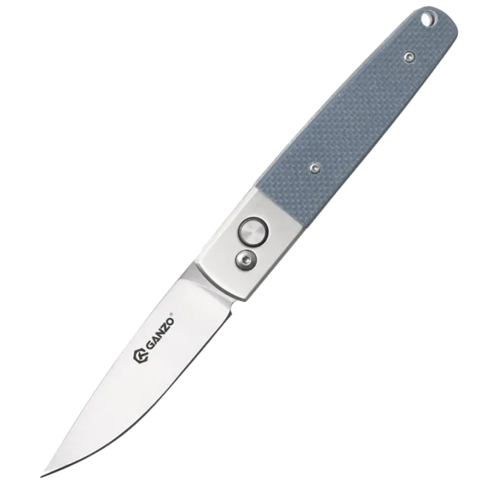 Нiж складний ciрий Ganzo G7211-GY