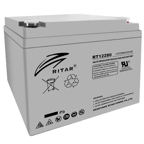 Акумуляторна батарея RITAR AGM RT12280 12V 28Ah