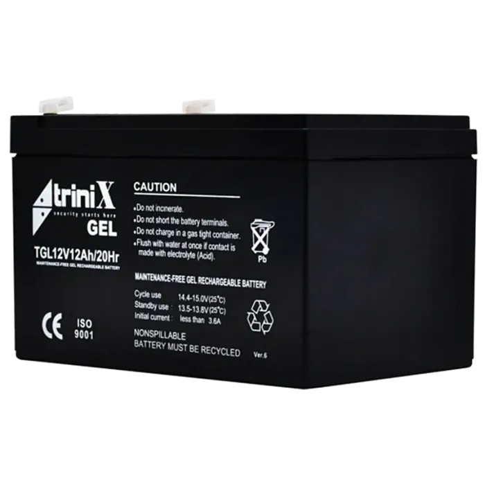 Акумуляторна батарея TRINIX GEL 12V 12Ah
